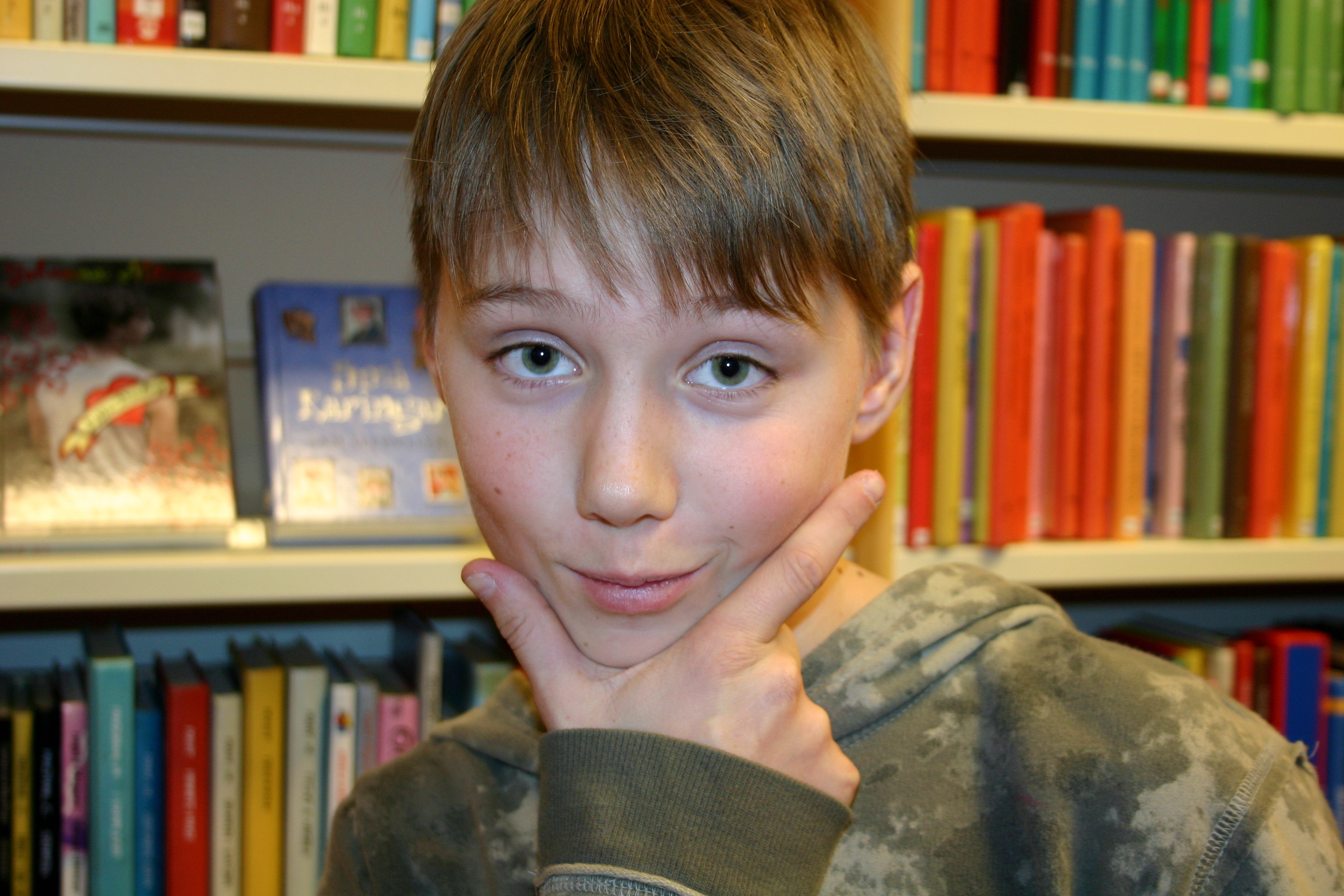 Pojke Bibliotek